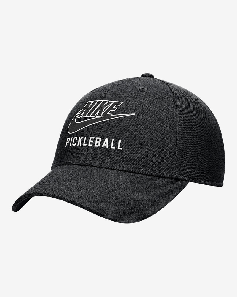 Nike Club Structured Dri-FIT Pickleball Futura Swoosh Cap 1