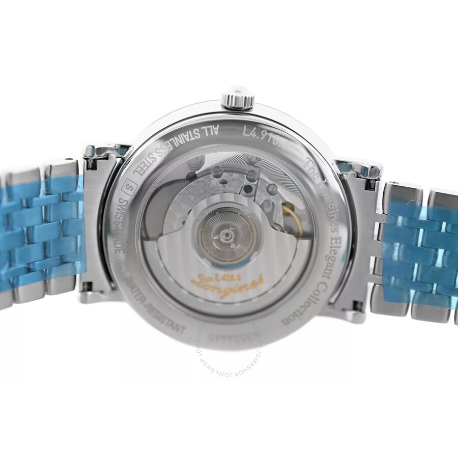 Pre-owned Longines Elegant Collection Automatic White Dial Men's Watch L4.910.4.12.6 - 4
