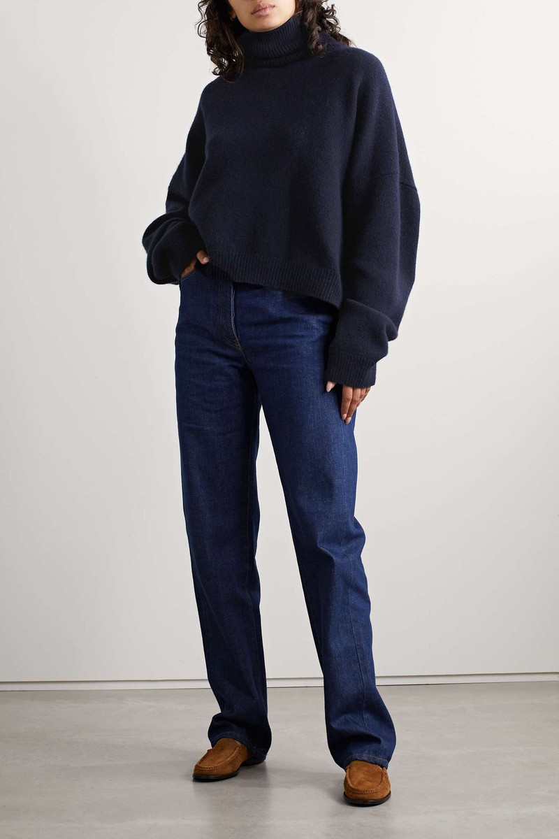 The Row Ezio wool and cashmere-blend turtleneck sweater outlook