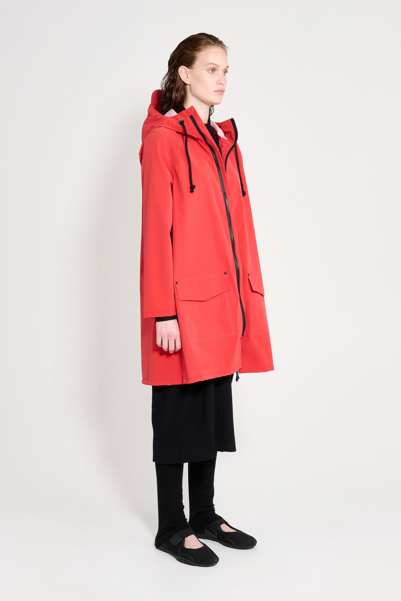 Stutterheim Mosebacke Patch Washed Red outlook