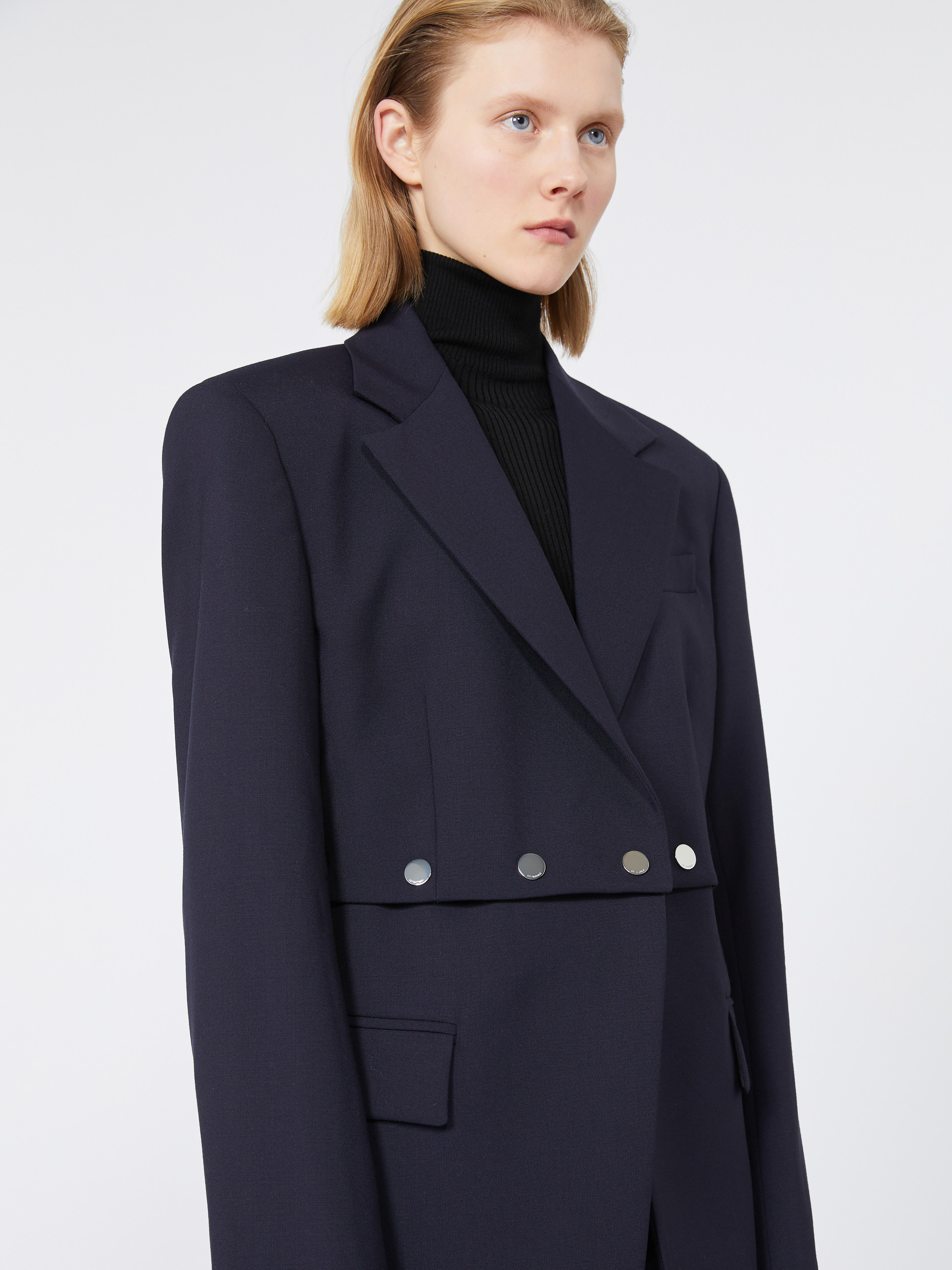 EDITORE Jacket with detachable hem detail - 5