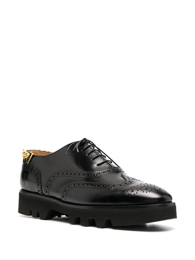 JW Anderson chain-detail lug-sole brogues outlook