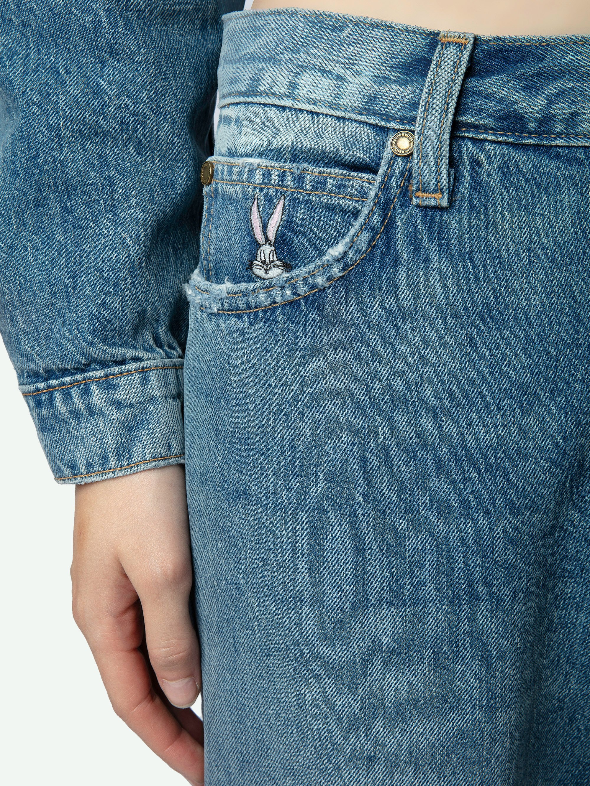 Stevie Ripped 90's Jeans - 5