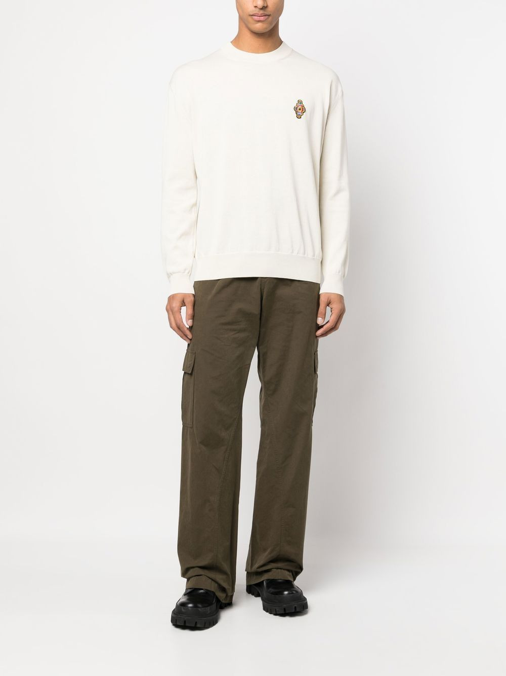 Sunset Cross crew neck jumper - 2