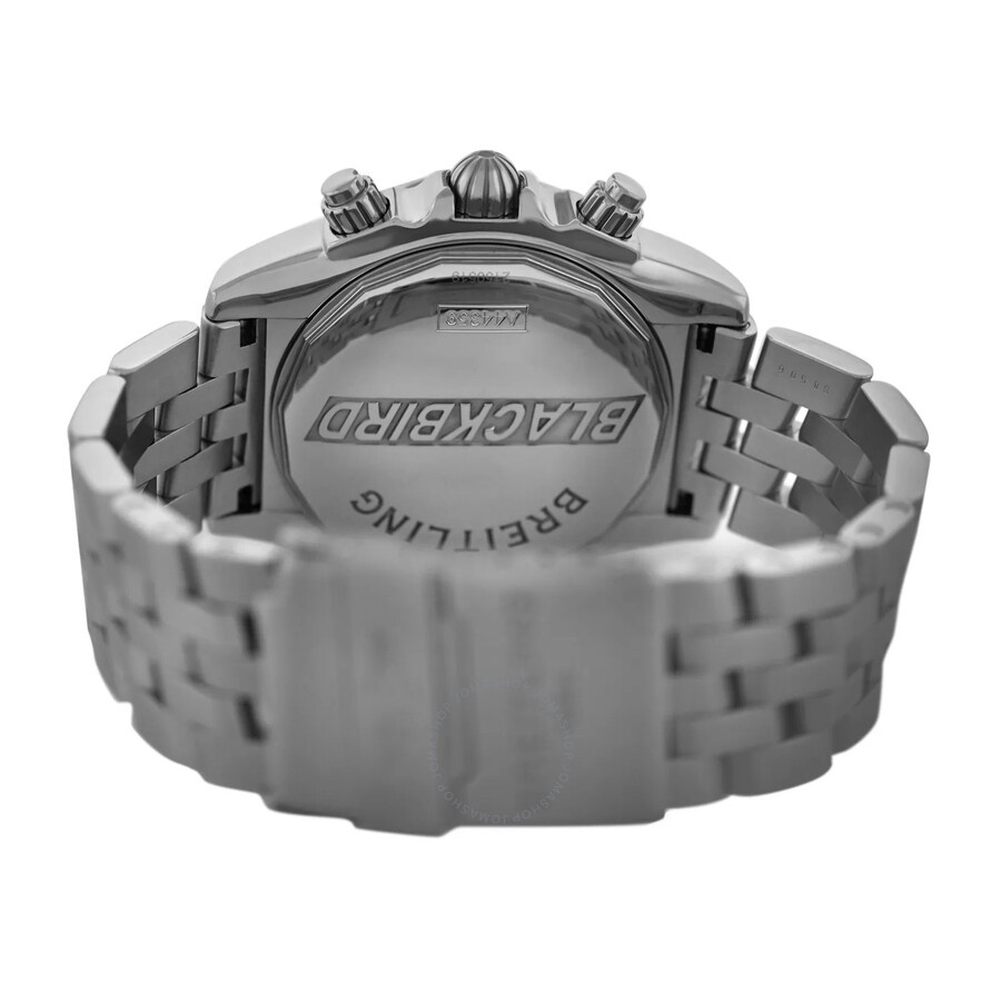 Pre-owned Breitling Blackbird Chronograph Automatic Chronometer Black Dial Men's Watch A44359 - 4