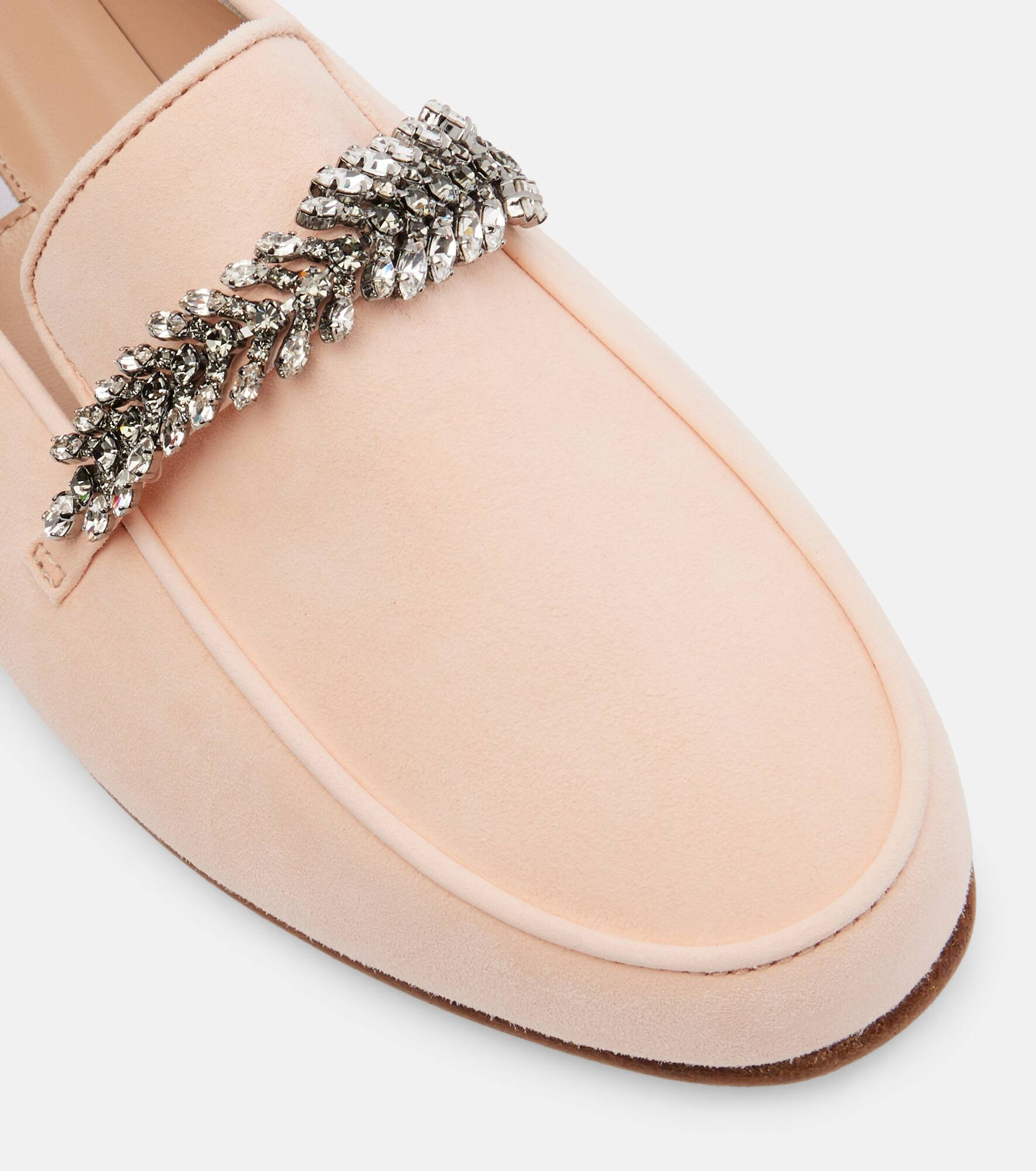 Pisufa embellished suede loafers - 5