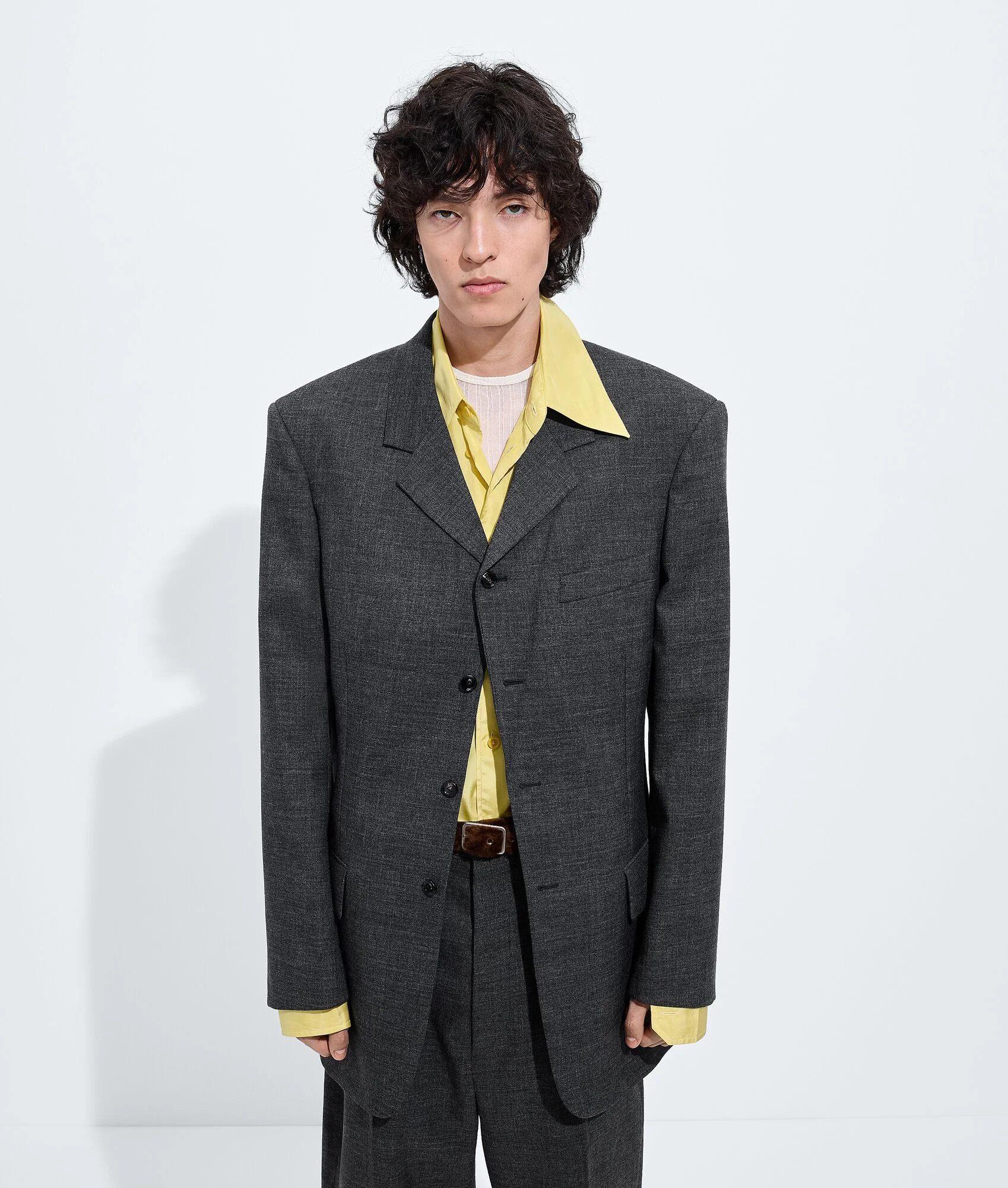 Shetland Wool Toile Jacket - 1