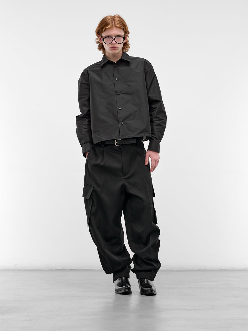 Bottega Veneta Black Cargo Pants outlook