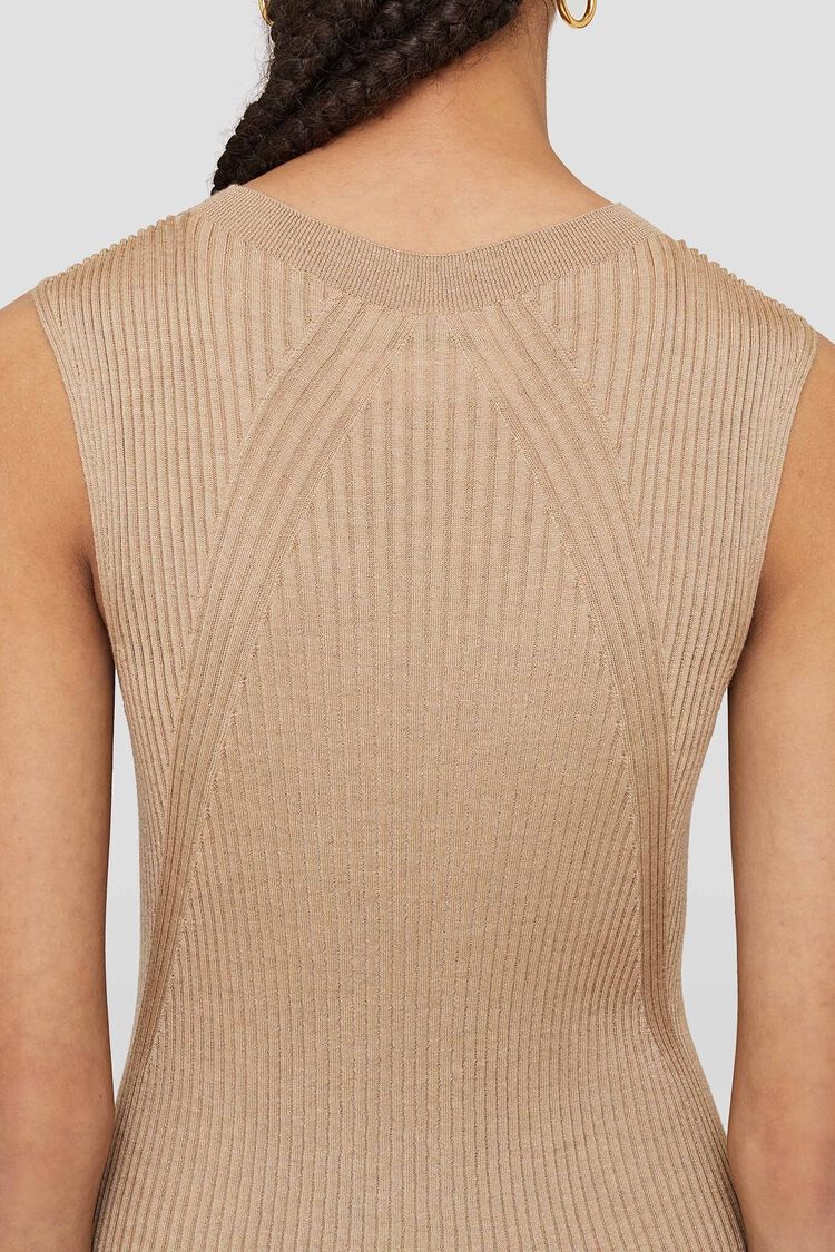 Crew-Neck Dress - 3