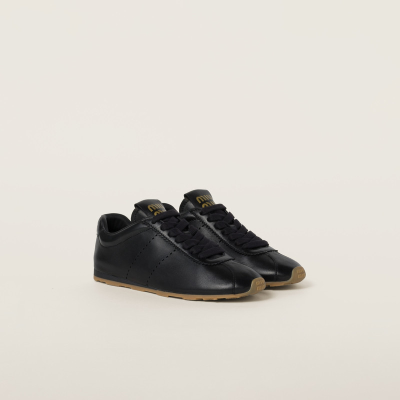 Nappa leather sneakers - 1