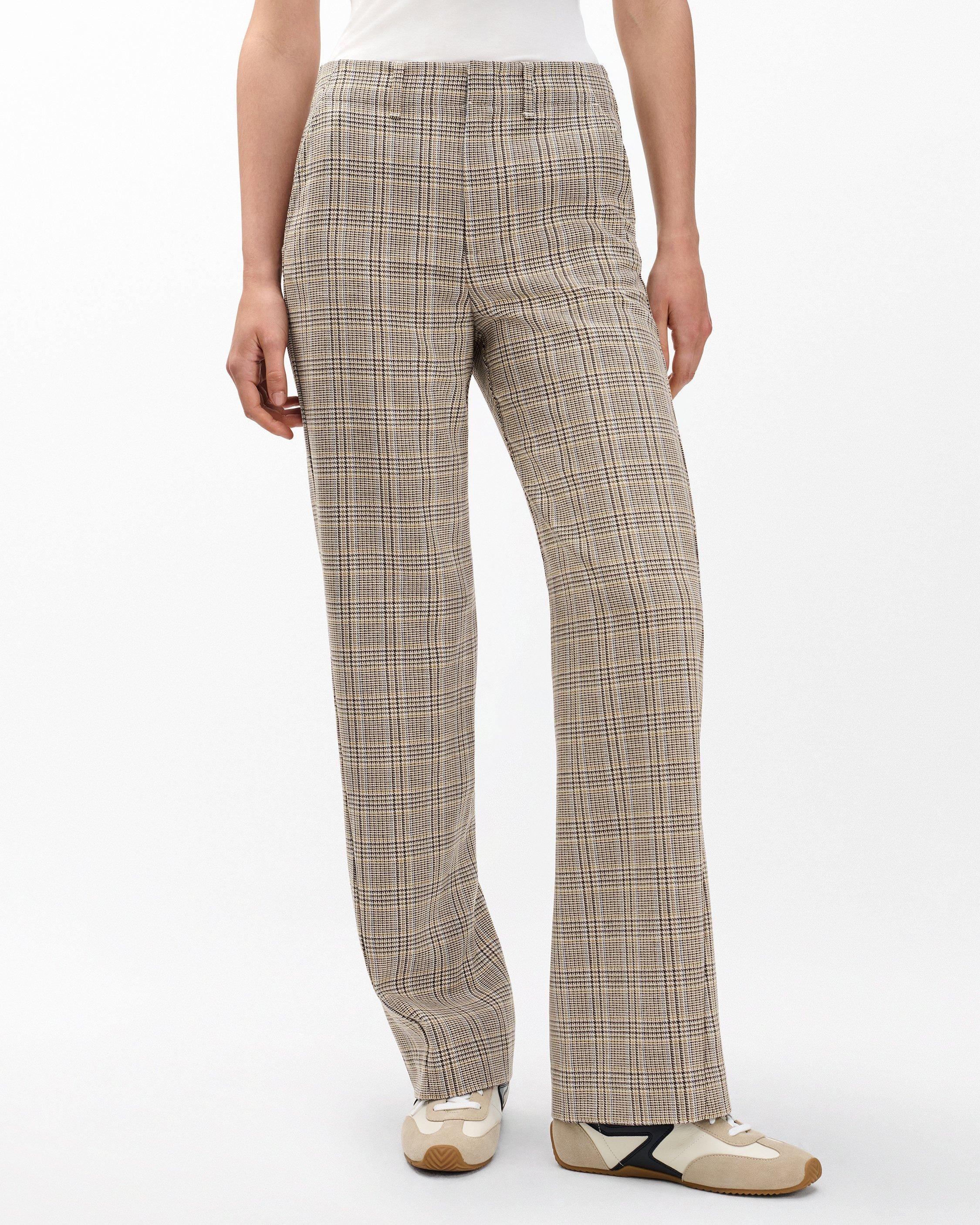 Shea Plaid Pants - 3