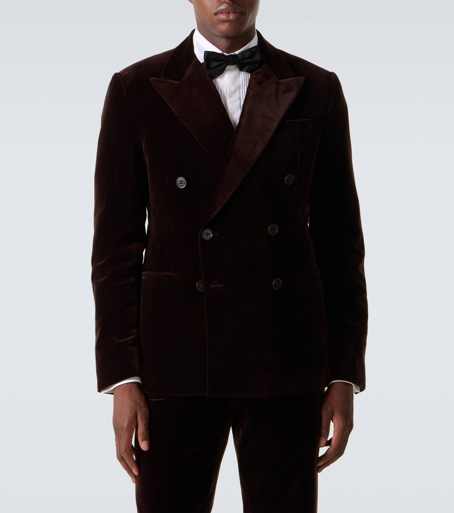 Kent cotton velvet suit jacket - 3