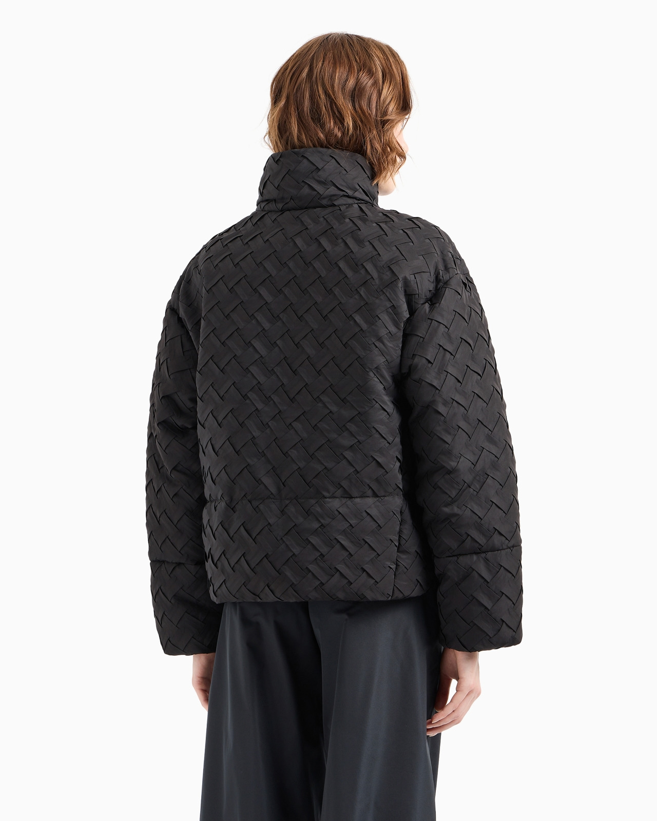 Full-zip jacket in woven technical fabric - 3