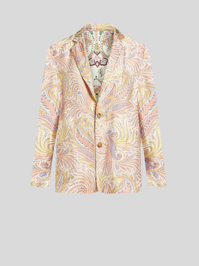 REVERSIBLE SILK TWILL JACKET 1