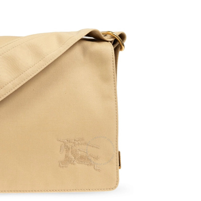 Burberry Logo Embroidered Trench Tote Bag 4