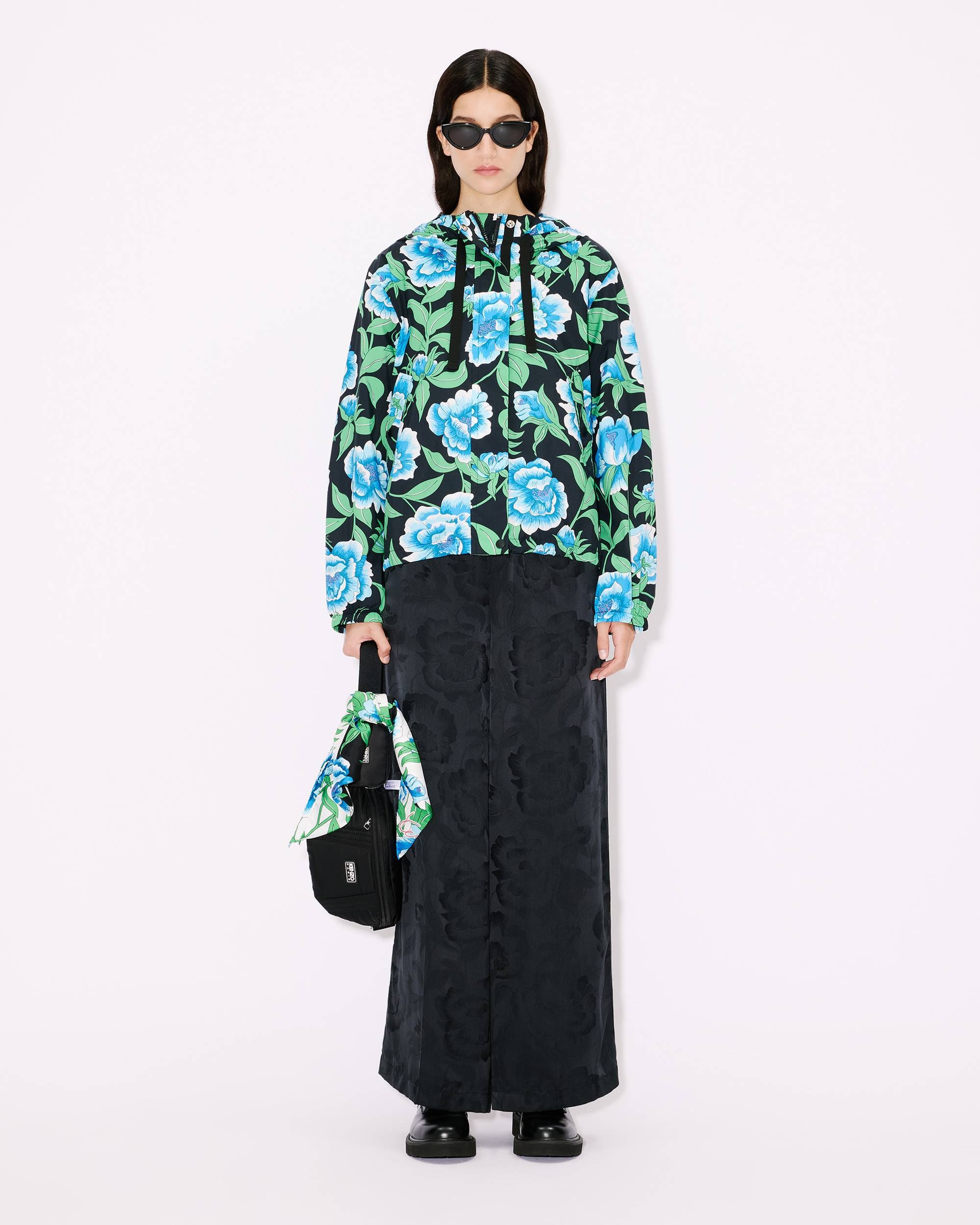 'KENZO Peonies' short windbreaker - 3