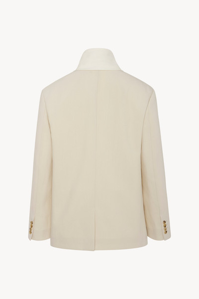 The Row Jeanette Jacket in Virgin Wool and Silk outlook
