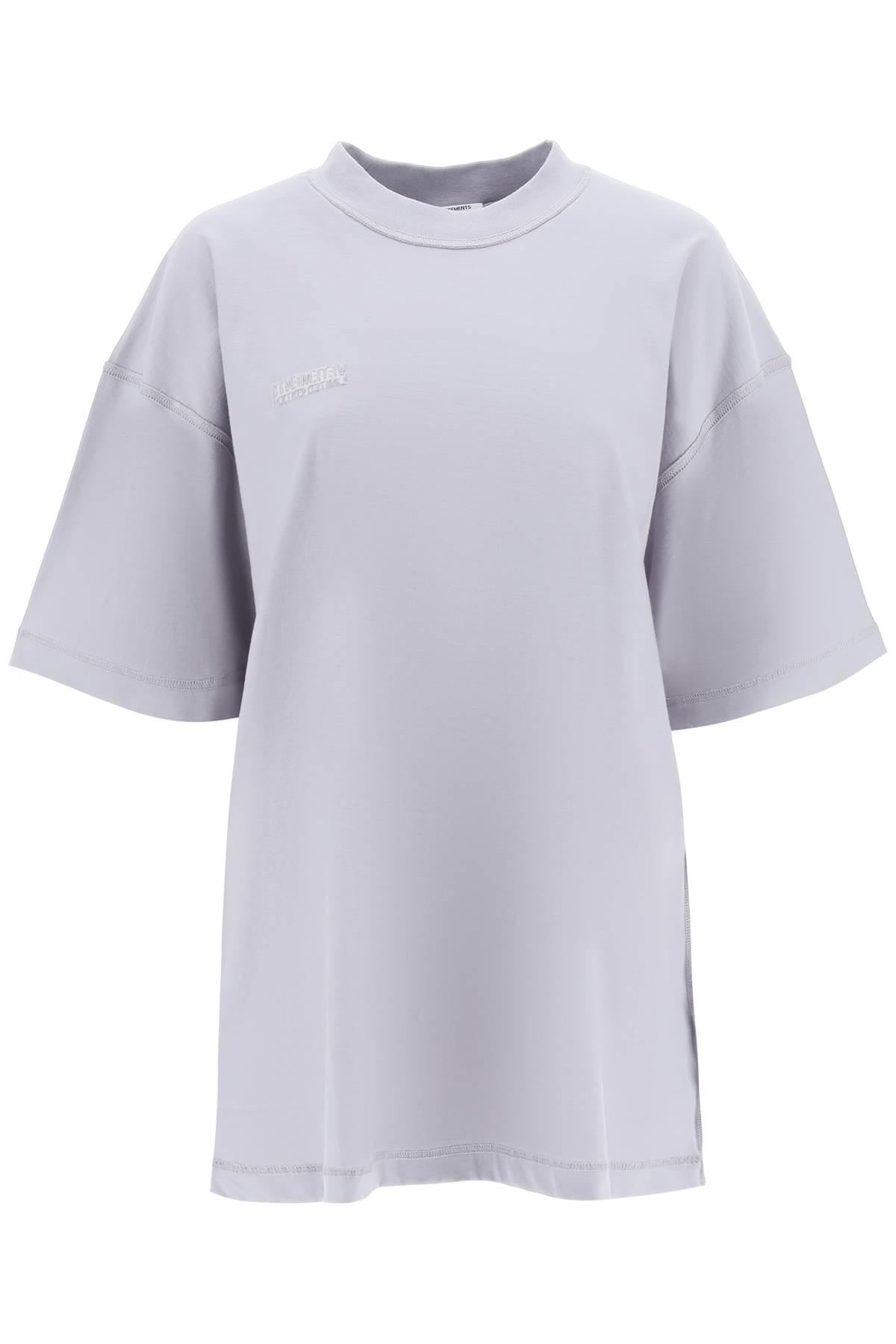 VETEMENTS - OVERSIZED ORGANIC COTTON T-SHIRT - 1