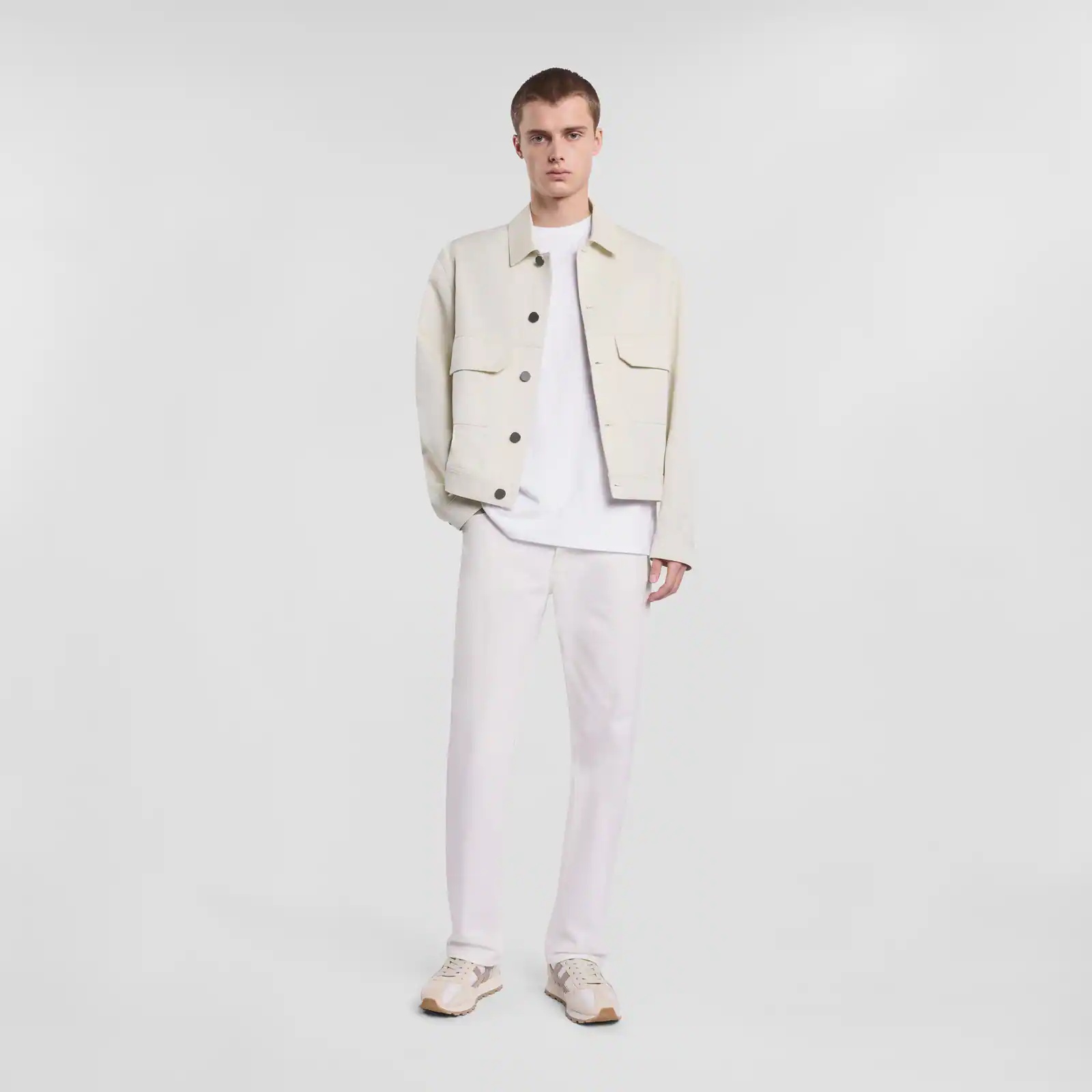 Shirt Jacket in cotton twill - 3