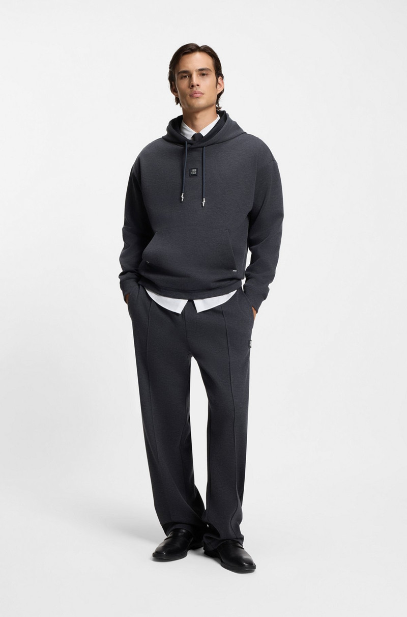 HUGO PINTUCK-PLEAT TRACKSUIT BOTTOMS IN A RELAXED FIT outlook