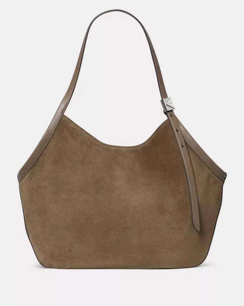 Deco Suede Tulip Tote Bag - 1