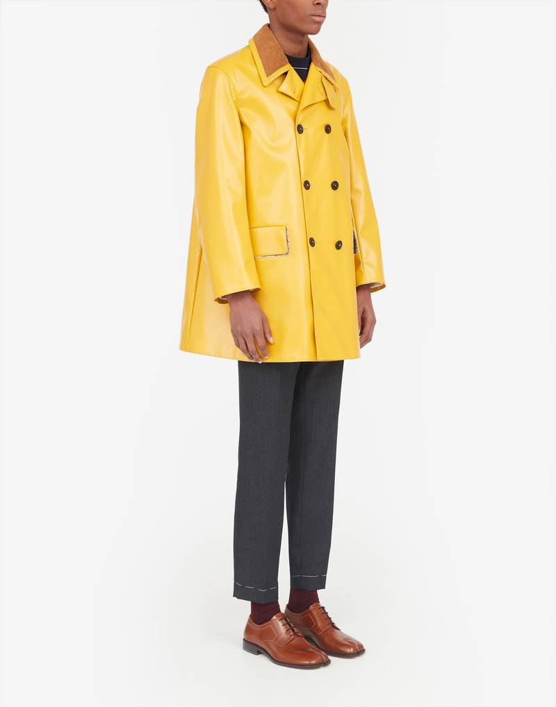 Coated canvas coat 3