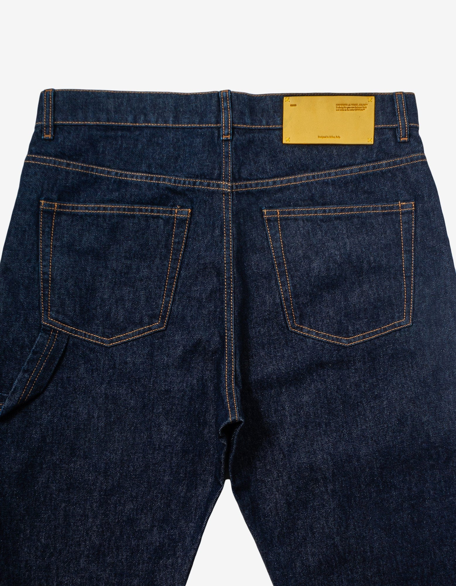 Off-White Blue Wave Off Skate Carpenter Jeans - 6