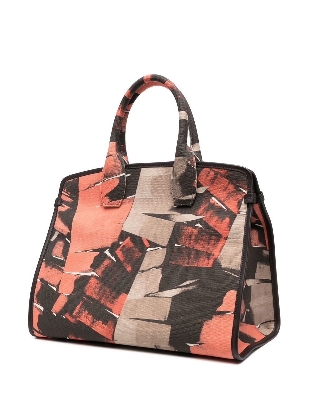 Studio palm-print tote - 3