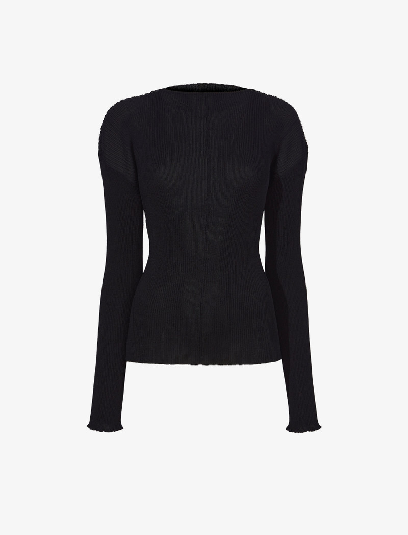 Camille Top in Gauze Viscose Knit 1