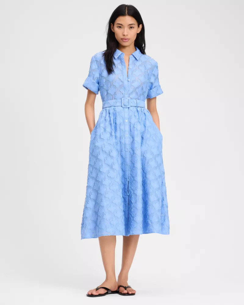 kate spade Belted Midi Shirt Dress outlook