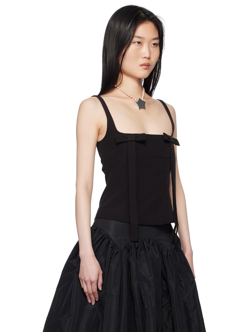 Black Teacup Tank Top - 2