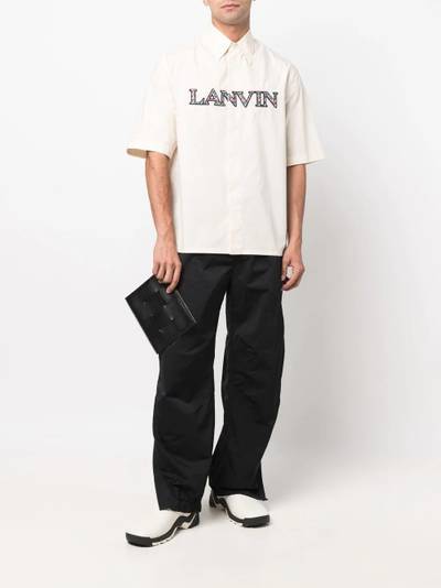 Lanvin logo-embroidered shirt outlook