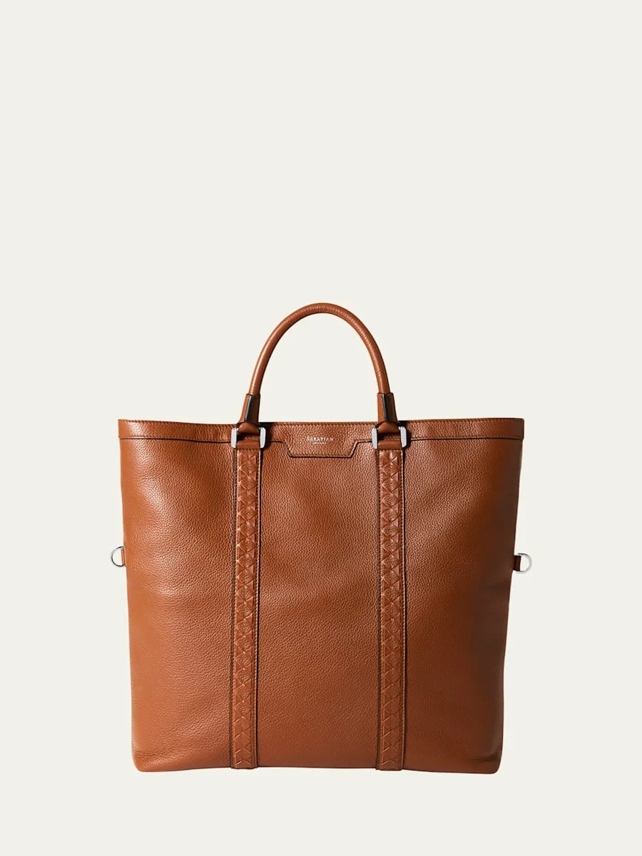 Men's Cachemire Mosaico Foldable Tote Bag - 1