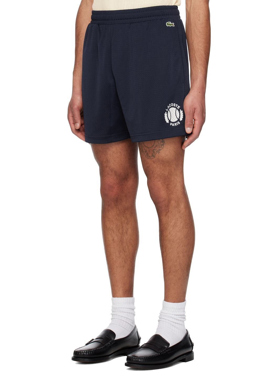 Navy Tennis Heritage Shorts - 4