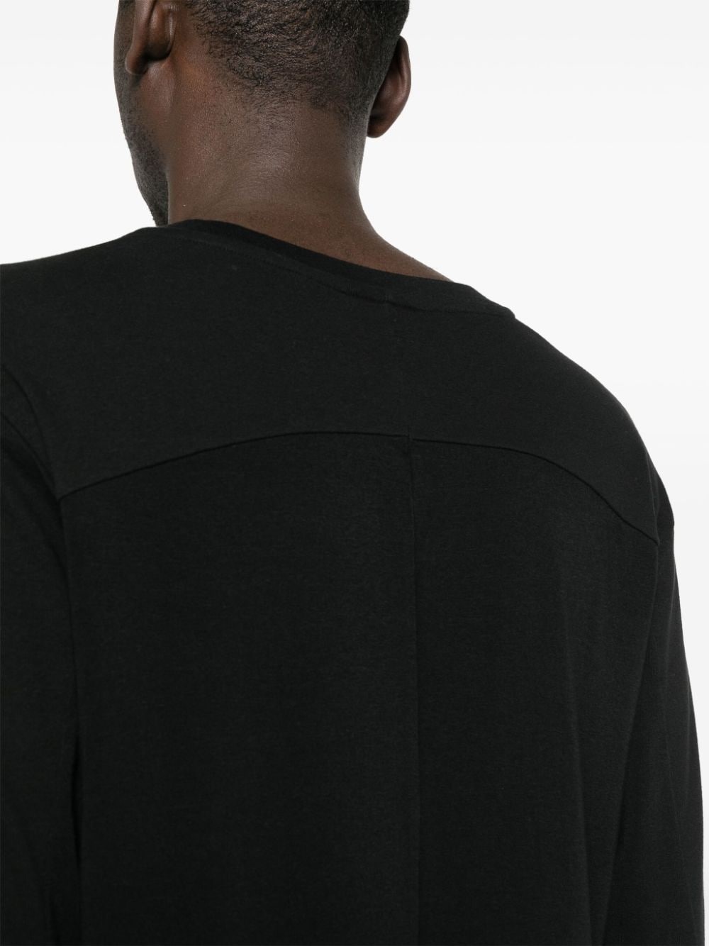 crew-neck long-sleeves T-shirt - 5