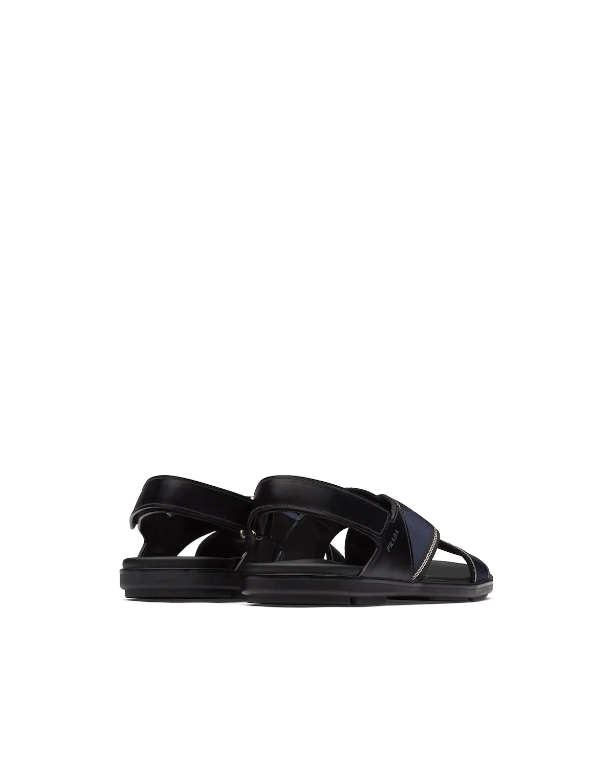 Brushed rois leather sandals - 3