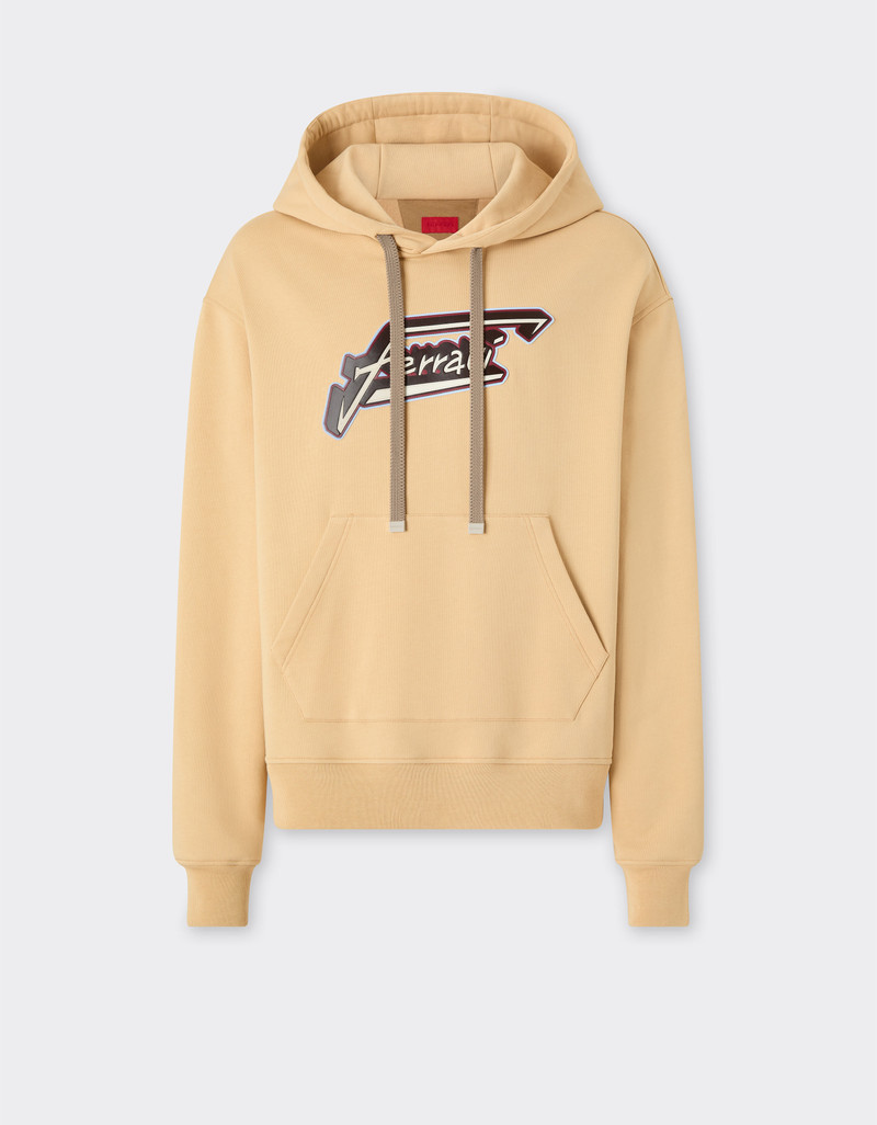 Hoodie with Ferrari patch 1