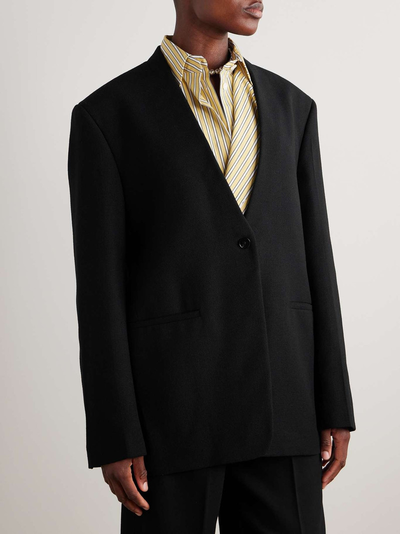 Wool-crepe blazer 3