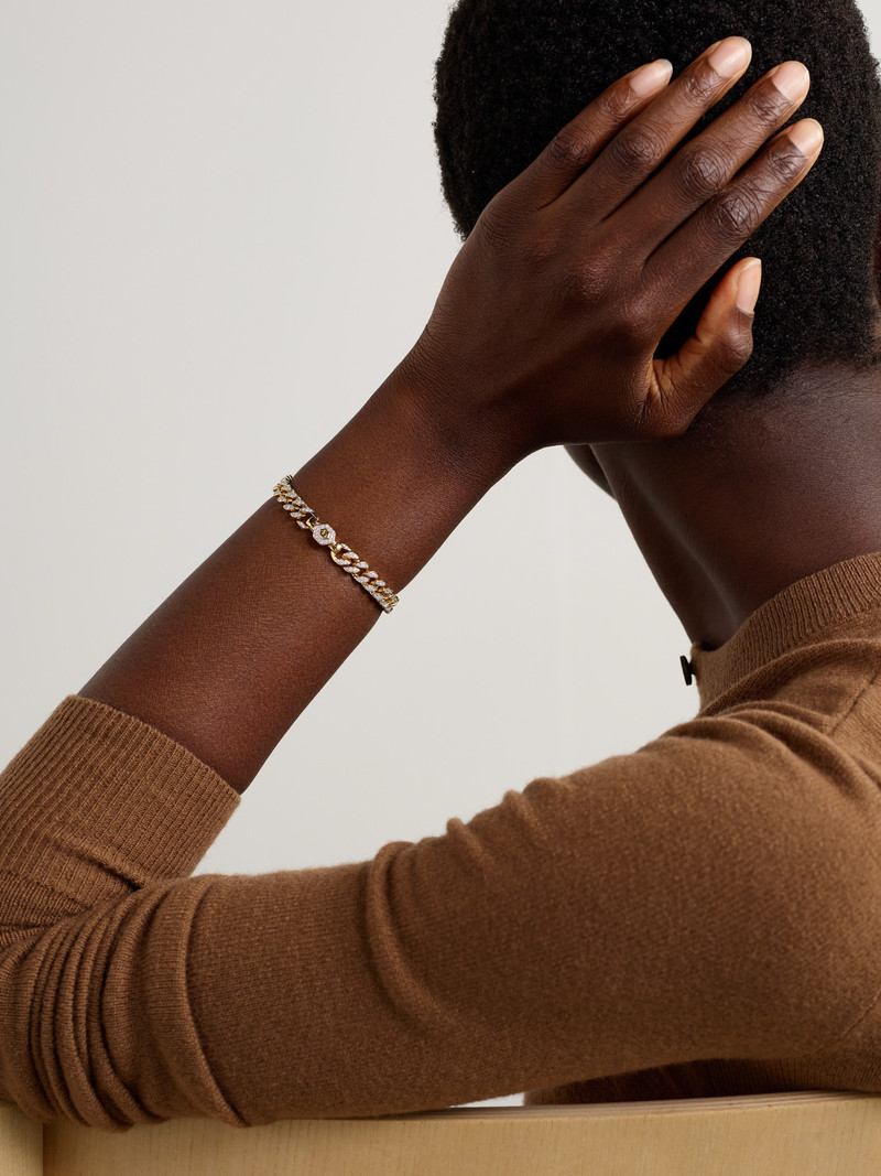 DAVID YURMAN 18-karat Gold Diamond Bracelet outlook