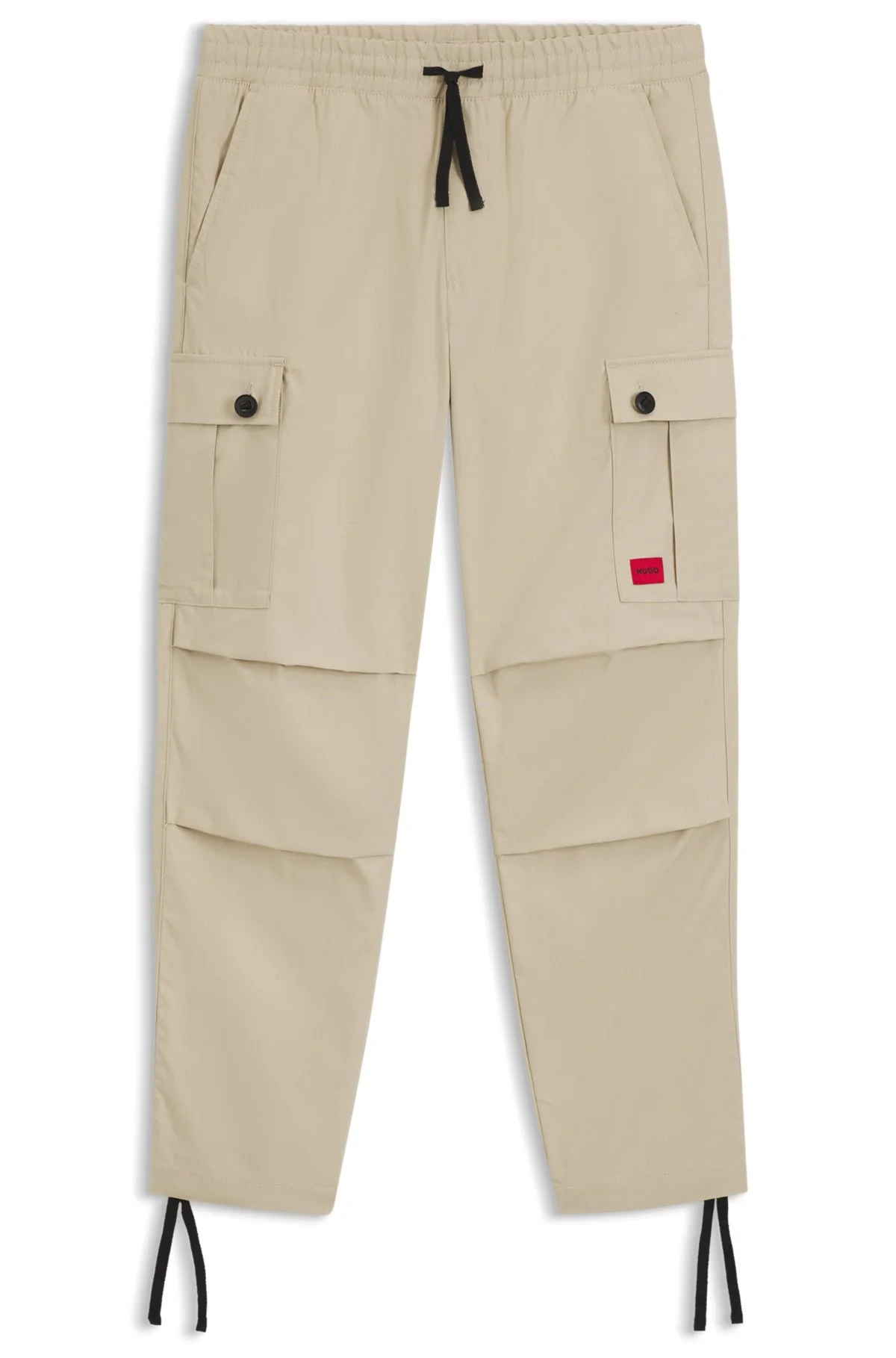 REGULAR-FIT CARGO TROUSERS IN RIPSTOP COTTON - 1