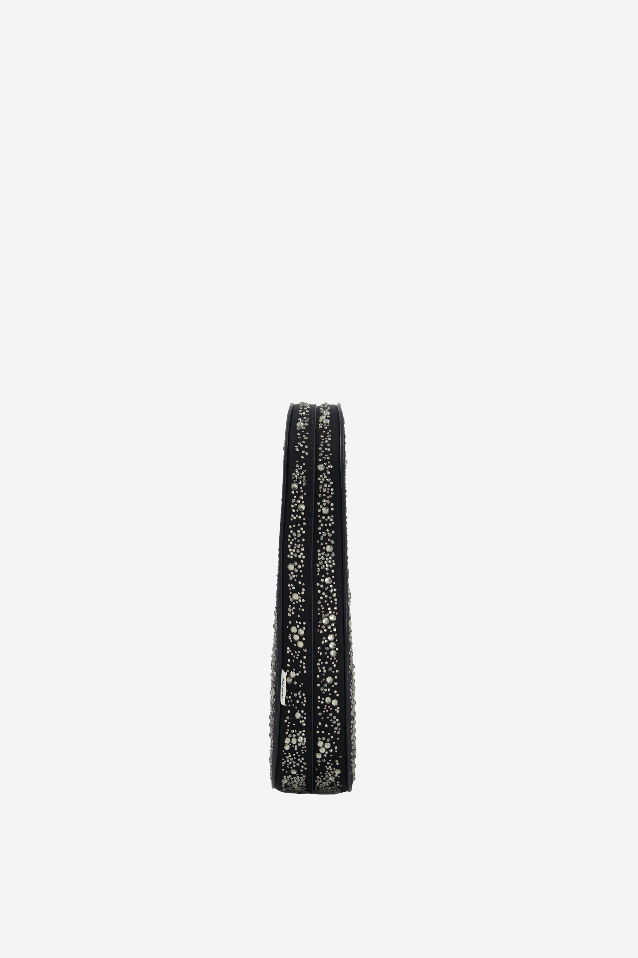 Crystal-Embellished Mini Swipe Bag - 4