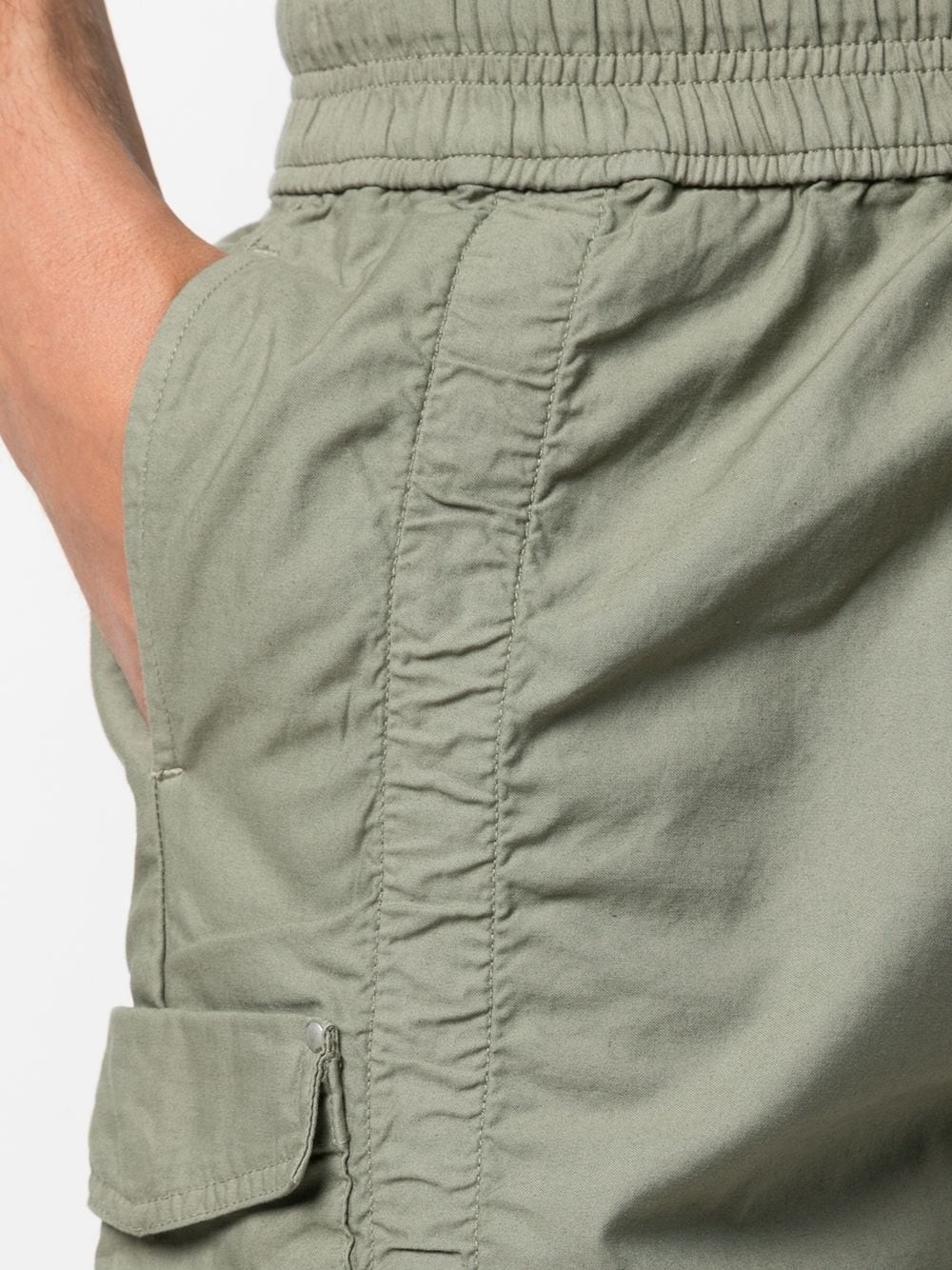 drawstring cargo trousers - 5