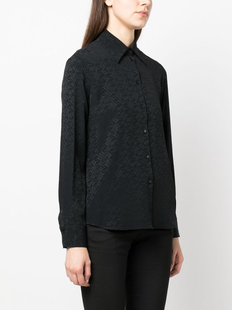 logo-jacquard shirt 3