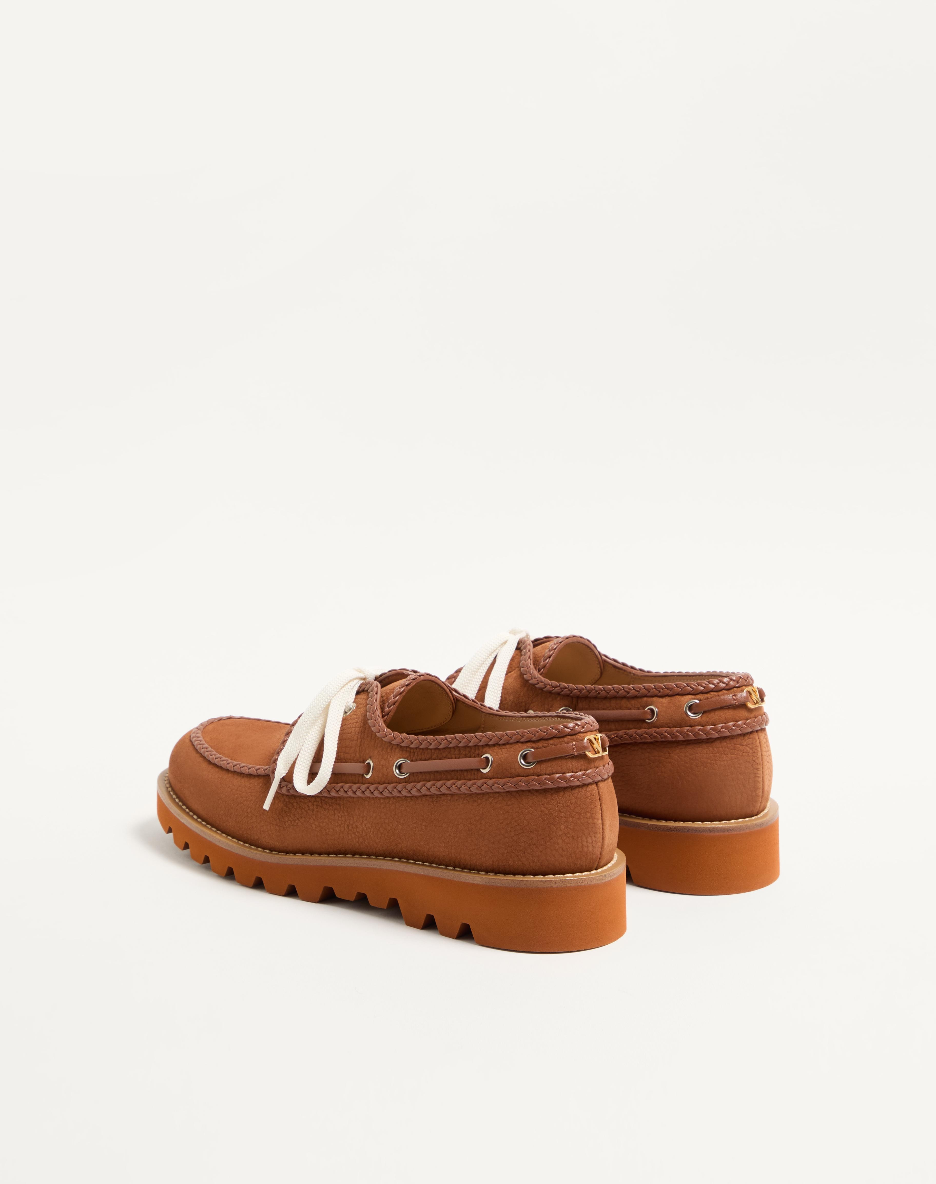 PALM AVENUE DEERSKIN SUEDE BOAT SHOE - 5