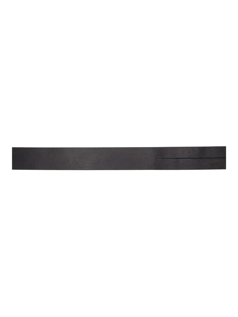 MM6 Maison Margiela Black Double Buckle Belt outlook