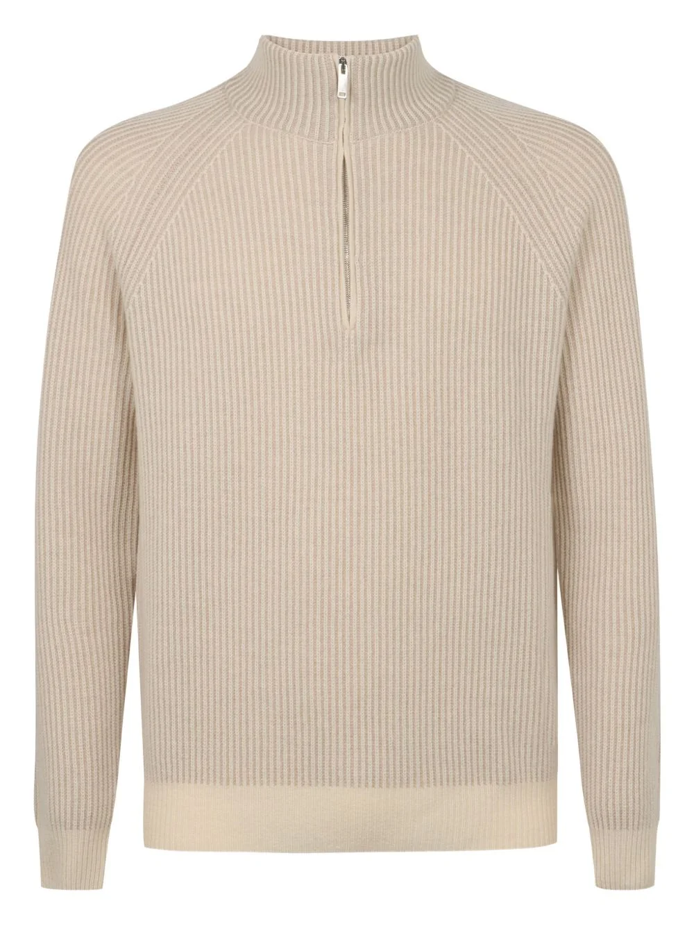 half-zip neck sweater - 1