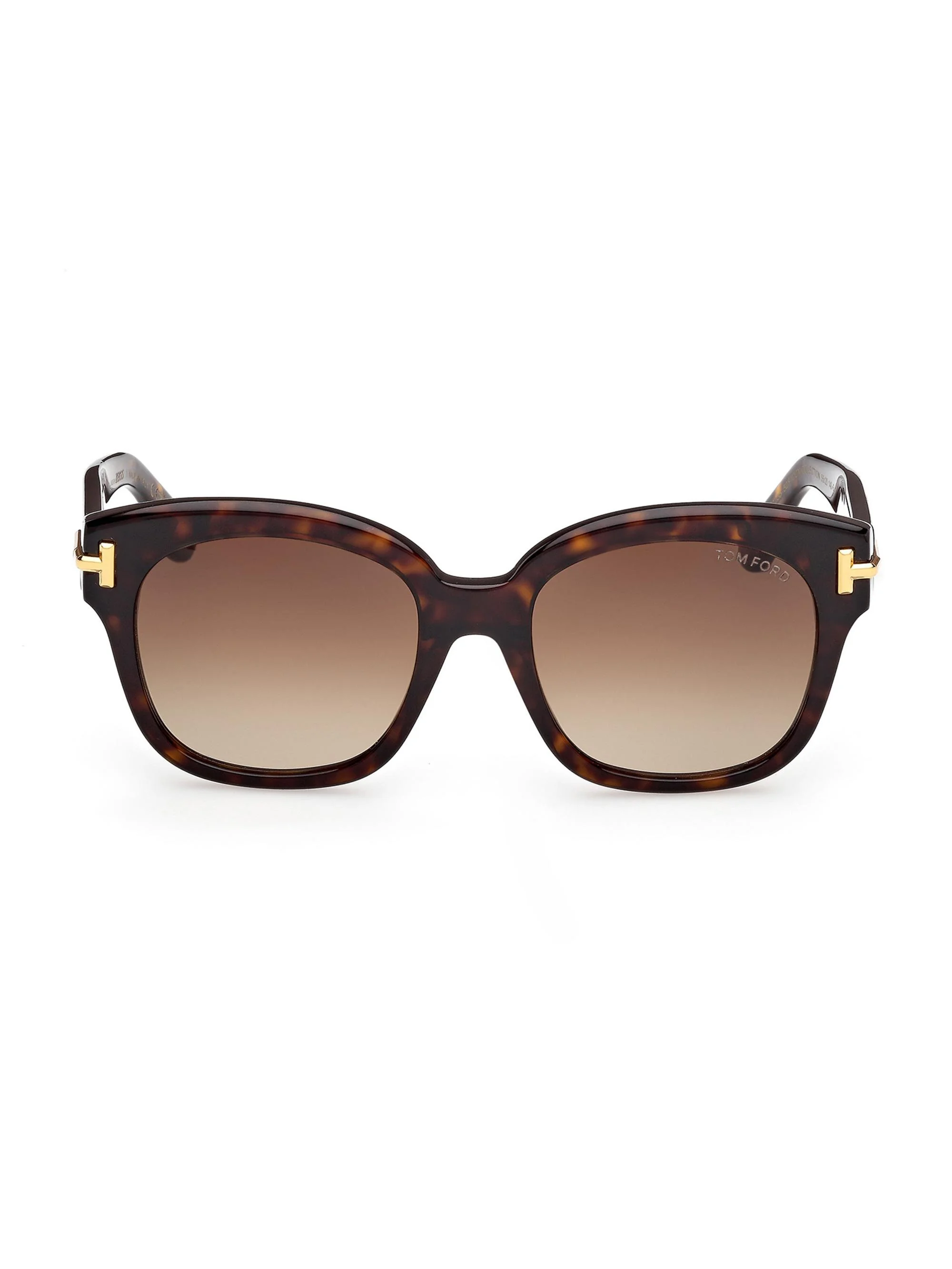 Women's Icon 55MM Square Sunglasses - Shiny Dark Havana Brown - 1