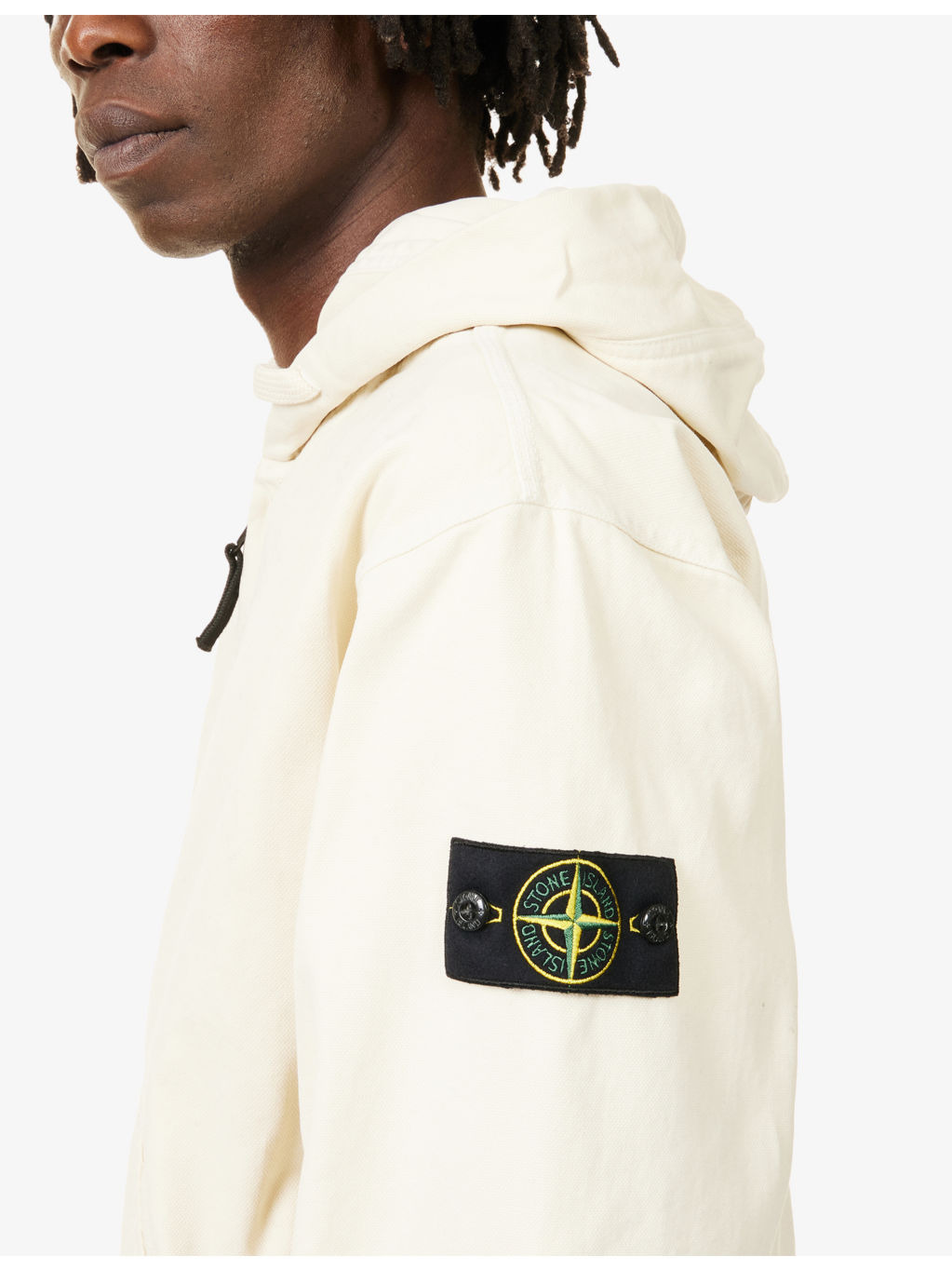 Hooded Regular-Fit Cotton Jacket - 5