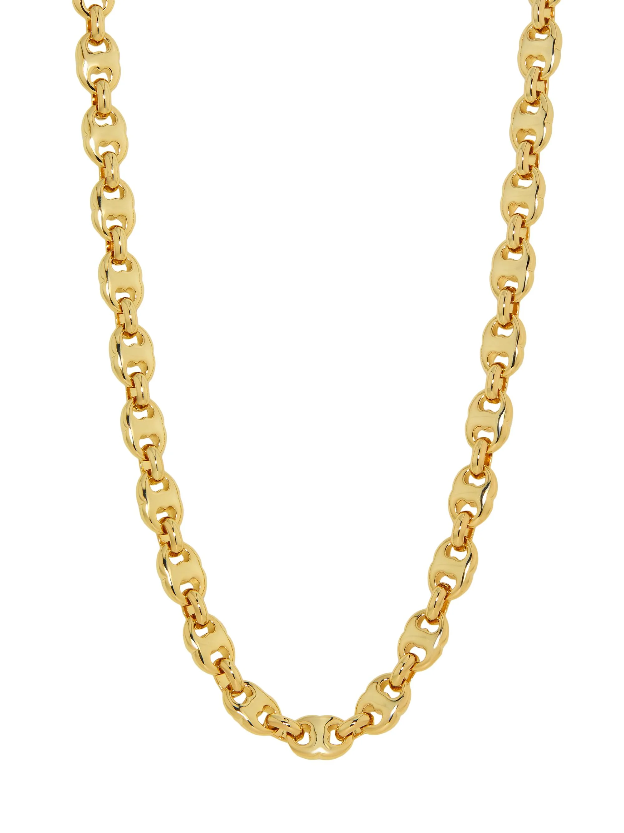 Women's Gemini 18K-Gold-Plated Chain Necklace - Light Brass - 1