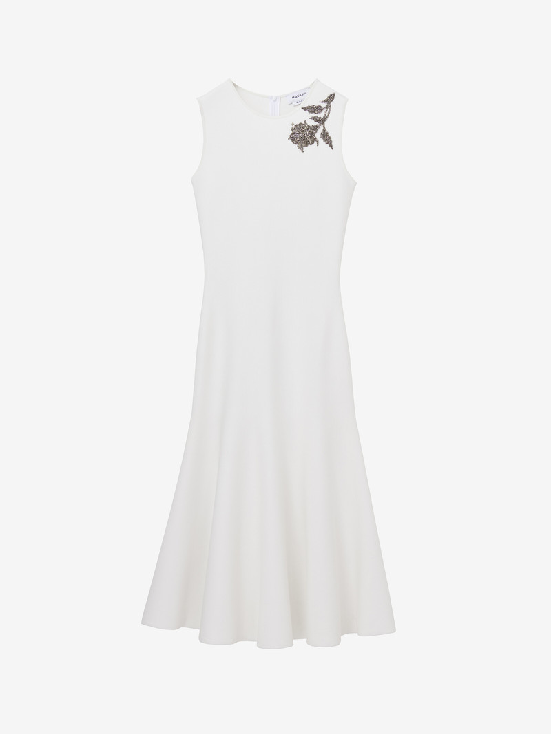 Banshee Embroidery Knitted Dress 1
